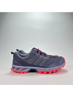 Adidas Kanadia 5 TR Grey Prism Blue Trail Running Shoes G97047 Women's Size 6